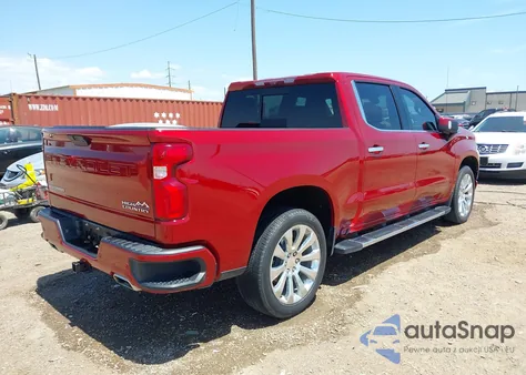 2021 Chevrolet Silverado 1500 2Wd Short Bed High Country z USA, uszkodzony, nr VIN 1GCPWFED8MZ304111